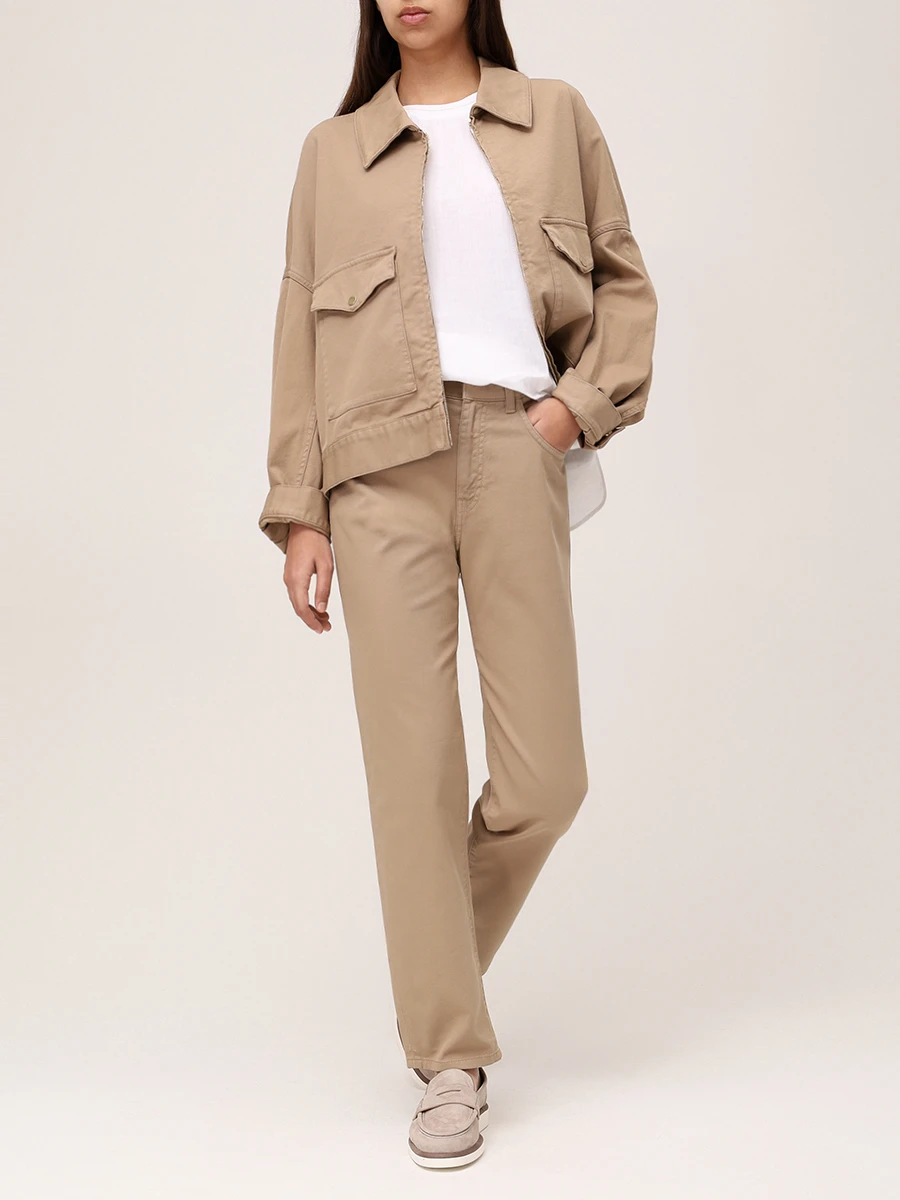 Топ из рами LORENA ANTONIAZZI E2555TS01I/4248 100 Белый  Фото 2