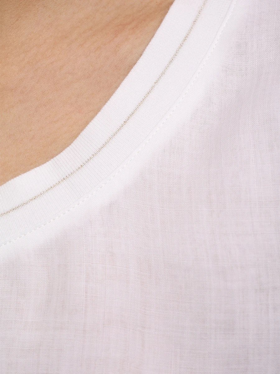 Топ из рами LORENA ANTONIAZZI E2555TS01I/4248 100 Белый  Фото 6