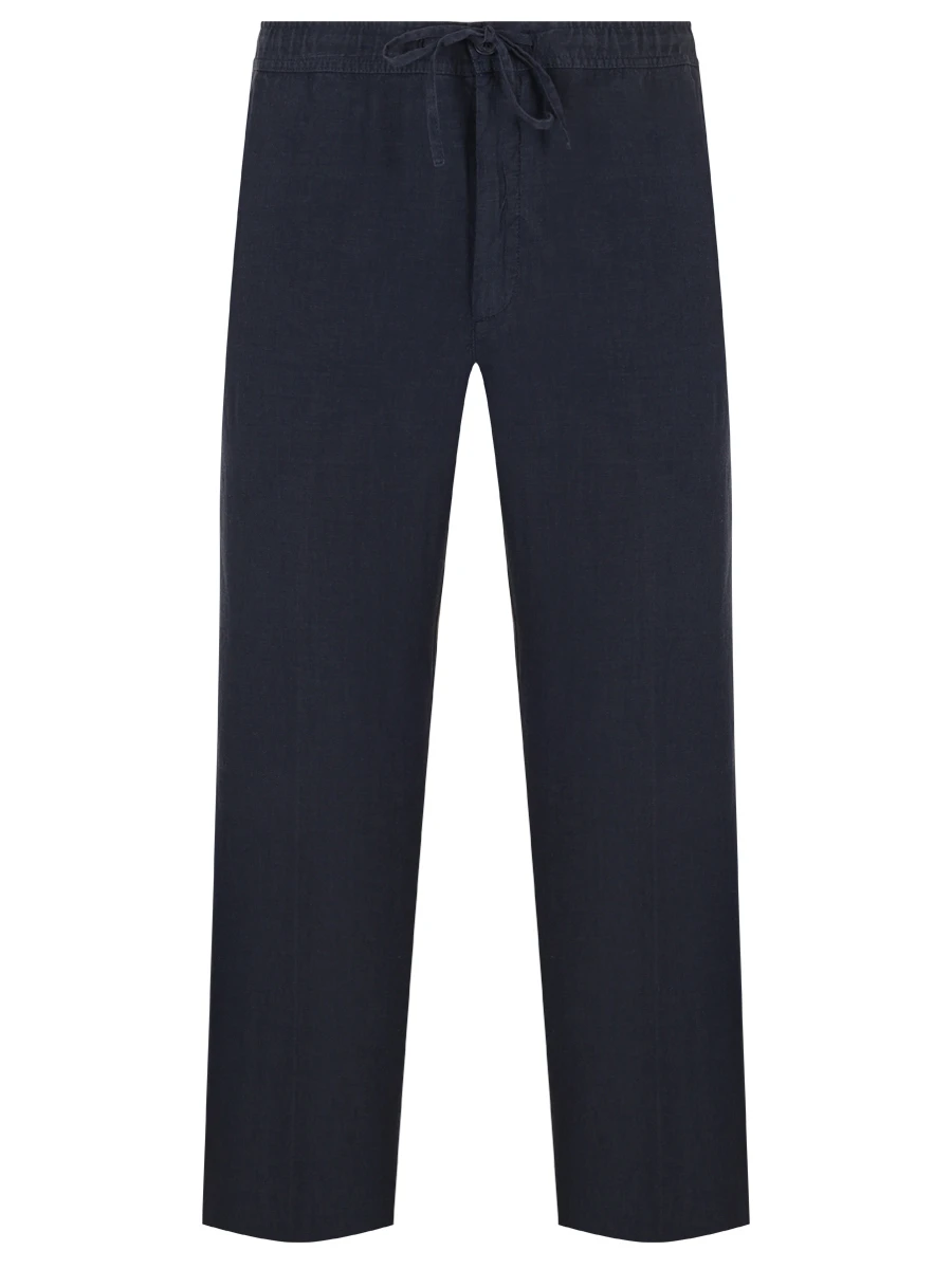 

Брюки льняные, Синий, 32ALIM29PT/000028 Темно-