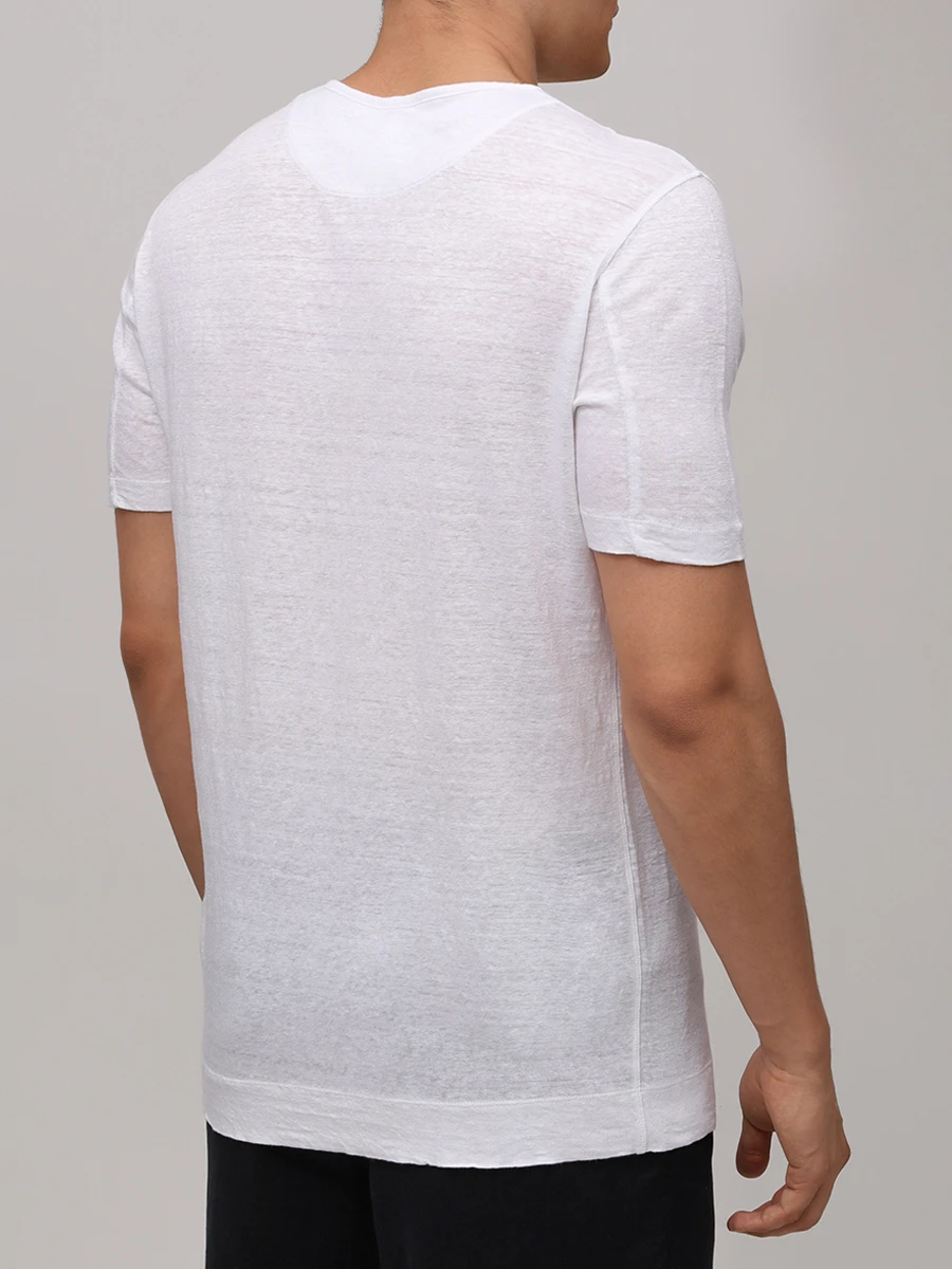 

Футболка льняная, Белый, 32ALIM79GJ/S0020R