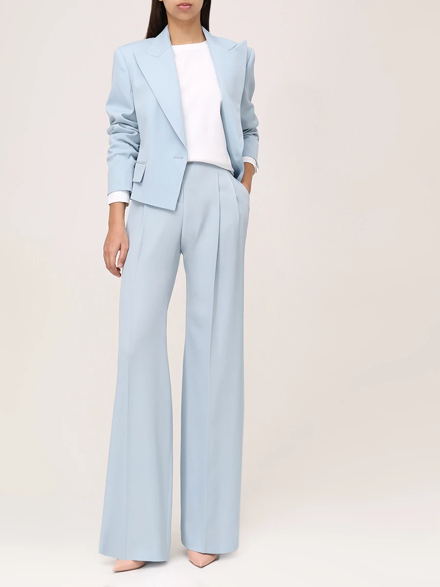 

Пиджак шерстяной, Голубой, DS555 10018996 335