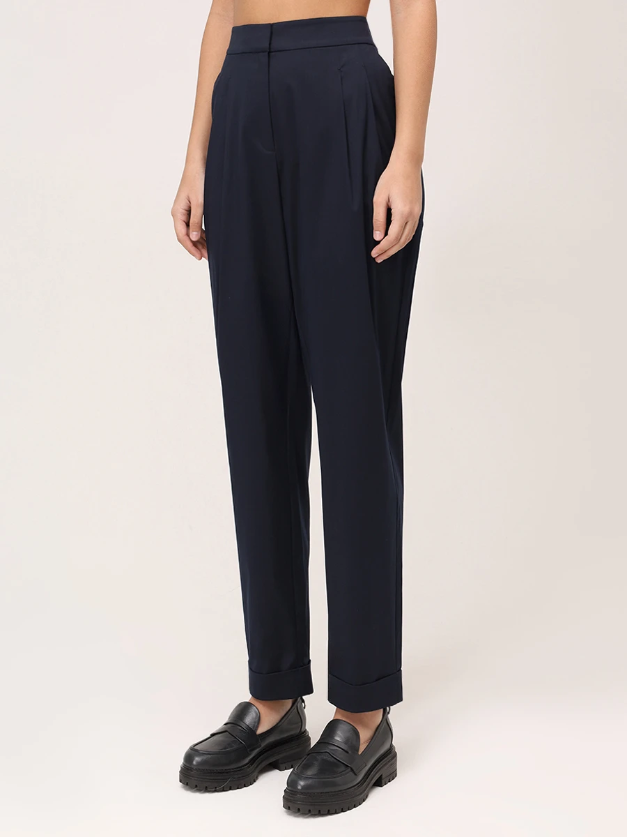 Брюки хлопковые WINDSOR DH552H 10001376 415 Темно- Синий  Фото 4