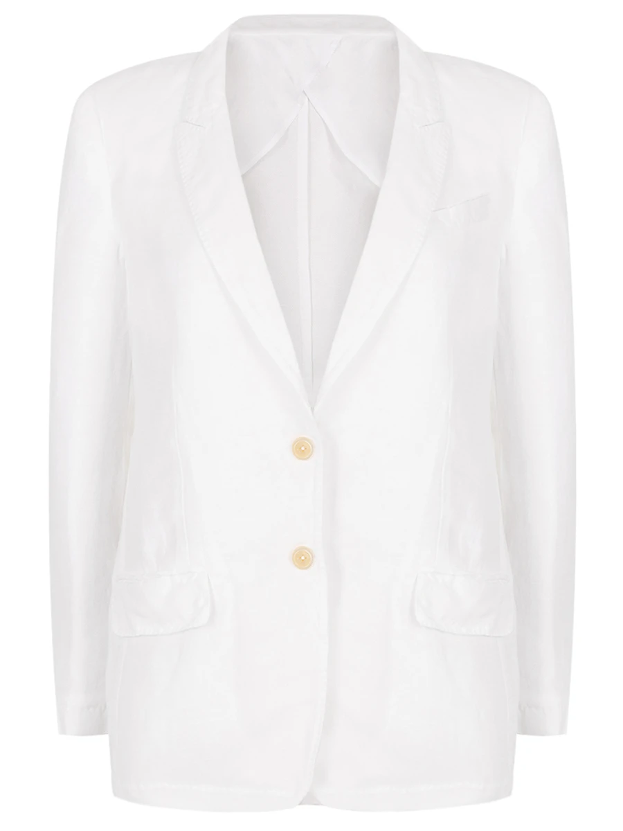 

Жакет льняной, Белый, 32ALIW8096/000G305