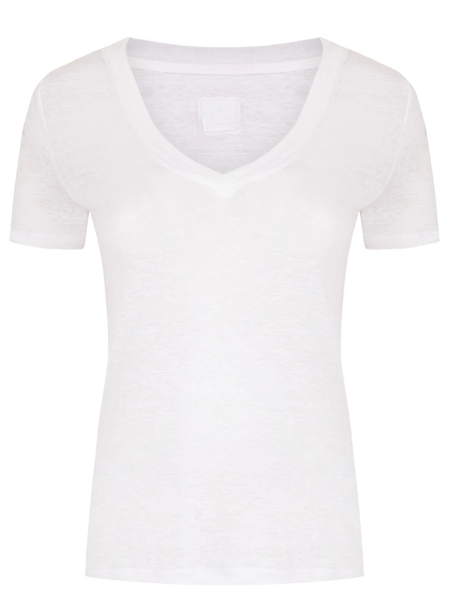 

Футболка льняная, Белый, 32ALIW7665/000B568