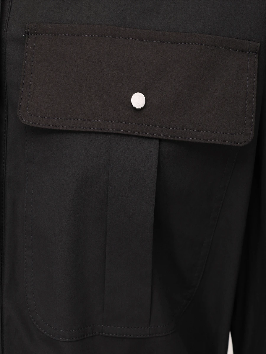 Платье хлопковое ANTONELLI FIRENZE N6727 - 135B 999 Черный  Фото 5