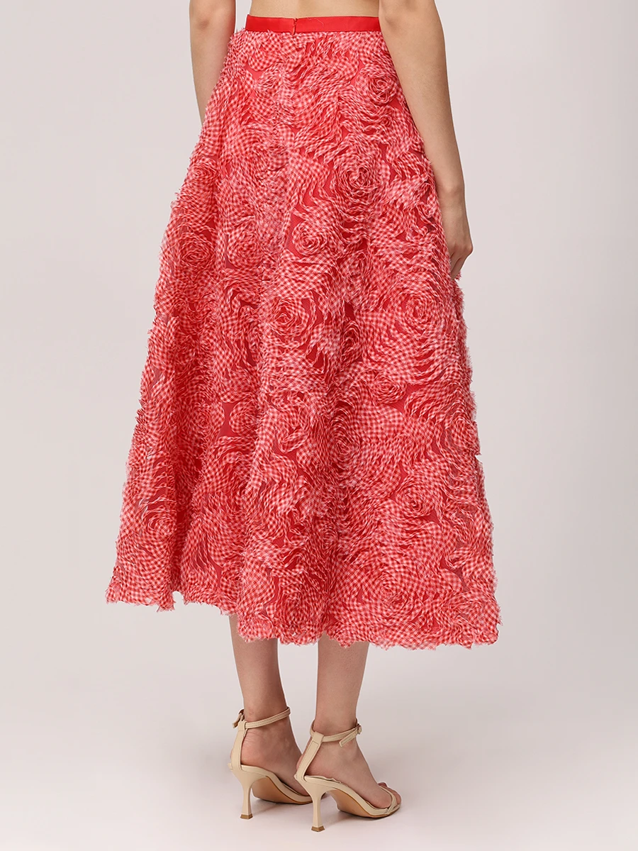 Юбка из органзы ROSEVILLE SS256144M/RED Красный  Фото 3