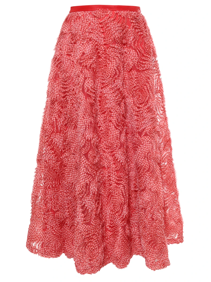 Юбка из органзы ROSEVILLE SS256144M/RED Красный 