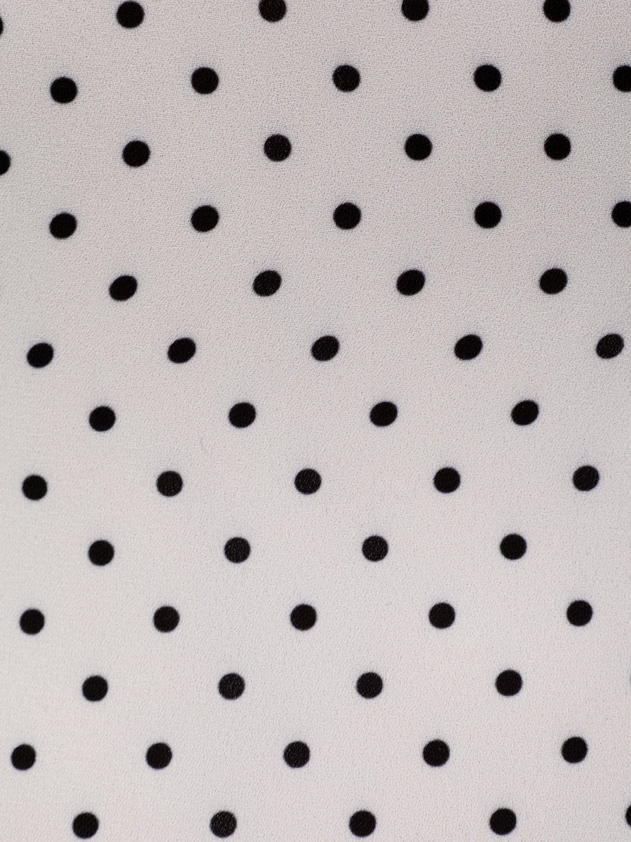 

Платье из вискозы, Белый, SS253590P/BLPD Горох