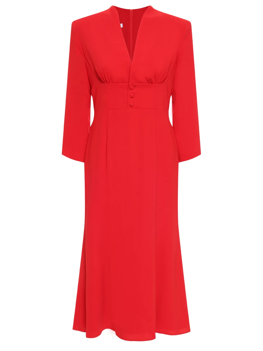 Платье из вискозы ROSEVILLE AW253625M/RED Красный 