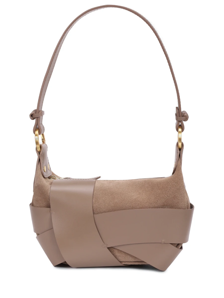 Сумка кожаная Vale MISA BAGS Вале Бежевый 