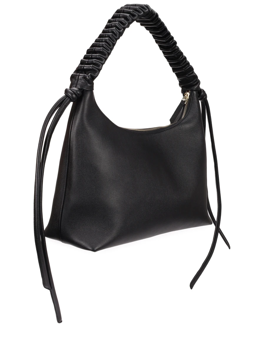 Сумка кожаная Banana MISA BAGS Банана Макси Черный  Фото 4