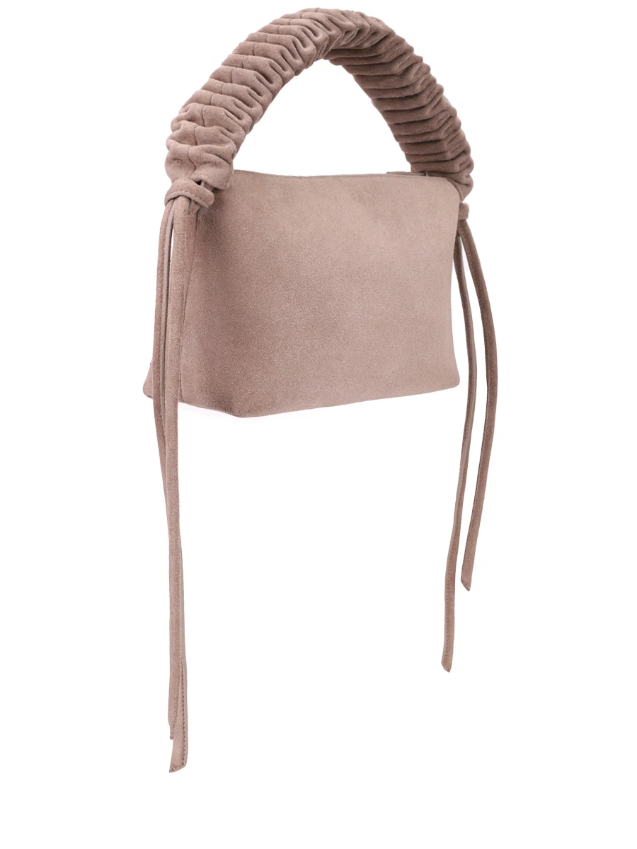 Сумка замшевая Banana MISA BAGS Банана Мини Серый  Фото 3