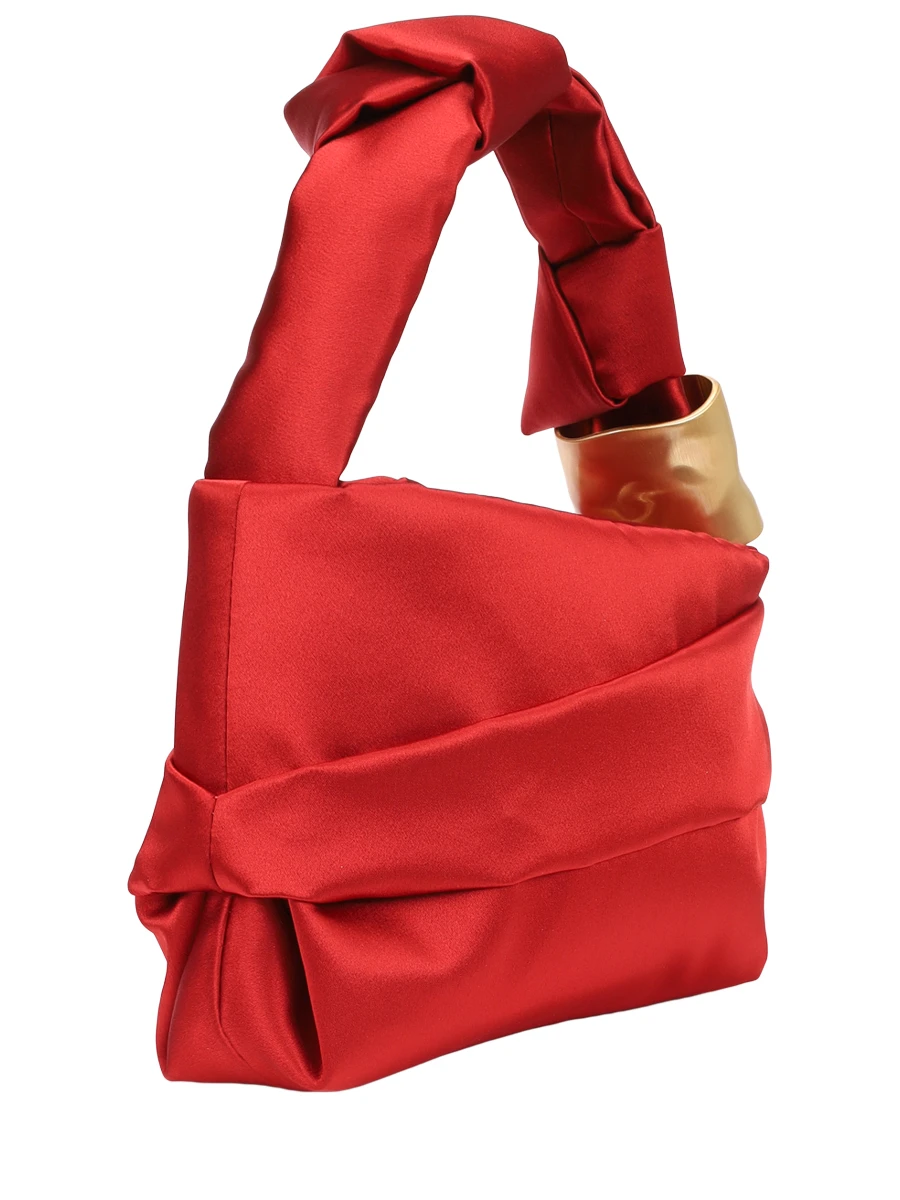Сумка текстильная MISA BAGS Упс красный шелк Красный  Фото 4