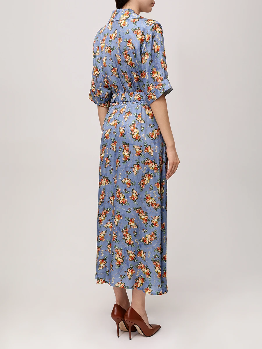 Платье из вискозы SO BEAUTIFUL & WILD 888999025124 Цветочный принт  Фото 4