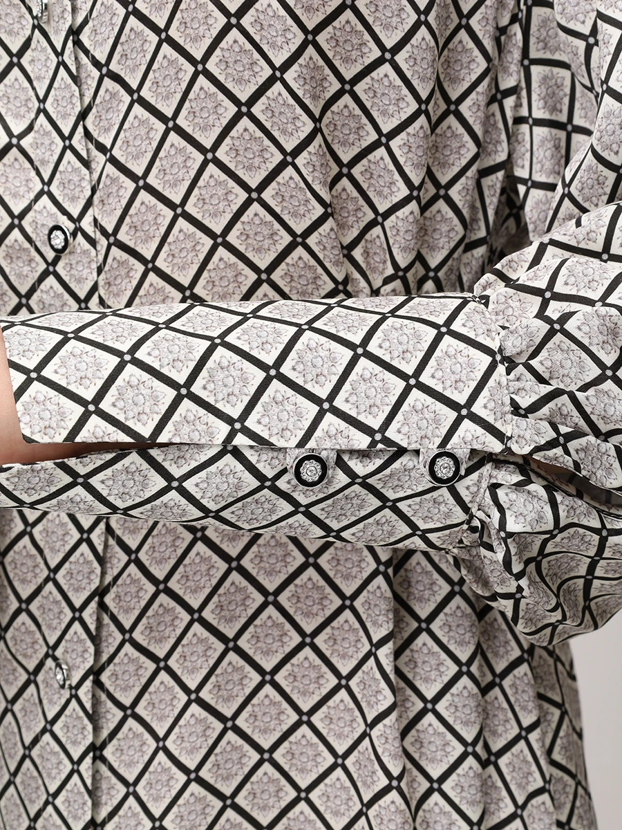 Платье из вискозы SO BEAUTIFUL & WILD 888999025120 Принт  Фото 5