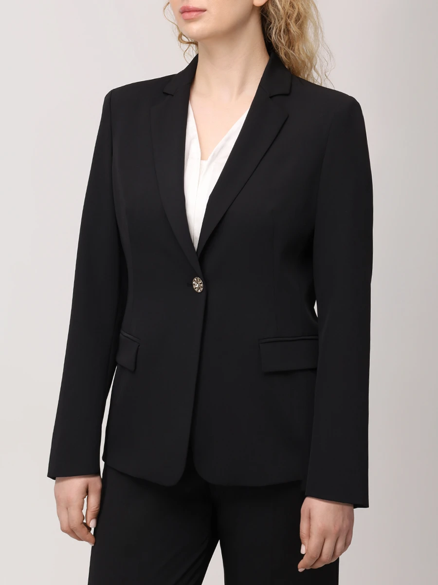 Костюм однотонный ELENA MIRO Q111/P128 P0141533 Черный  Фото 4