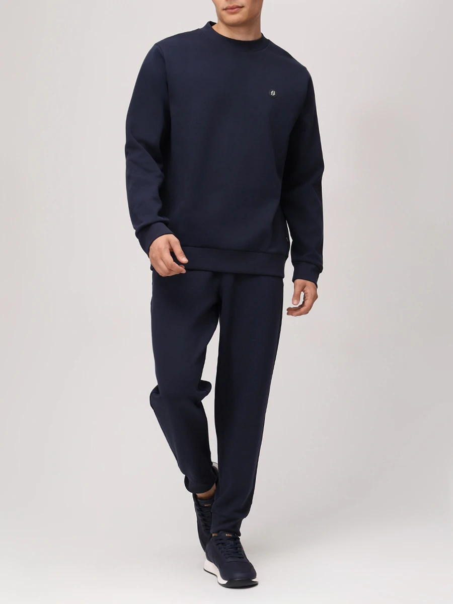 Костюм хлопковый BOSS 50520302/50520322/404 Синий  Фото 3