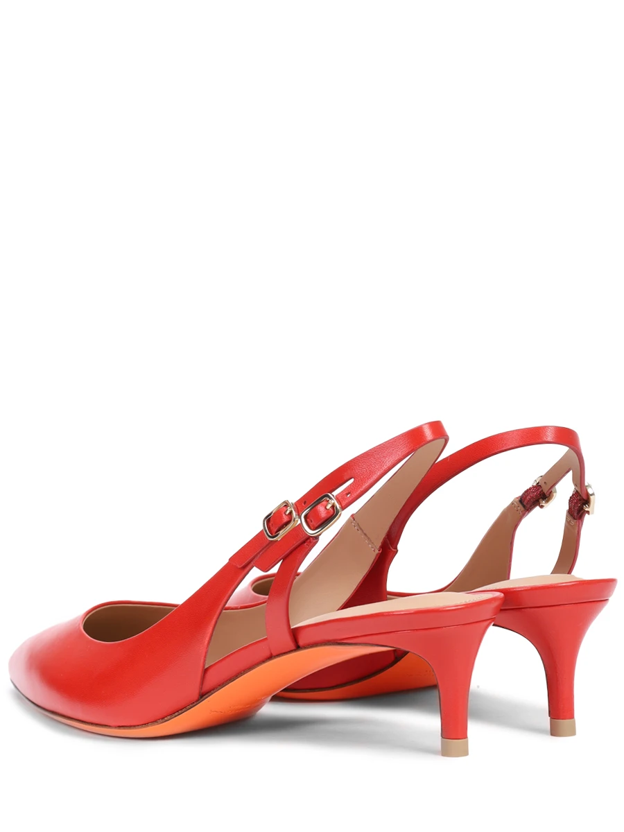 Туфли кожаные SANTONI WDLG71407HA2NSZAR34 Красный  Фото 4