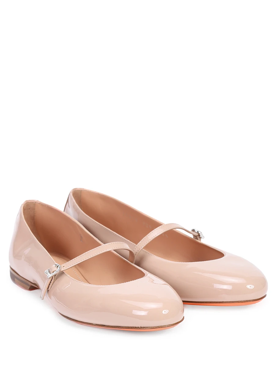 Балетки кожаные SANTONI WAAG71319KI1NVHDP29 Розовый  Фото 2