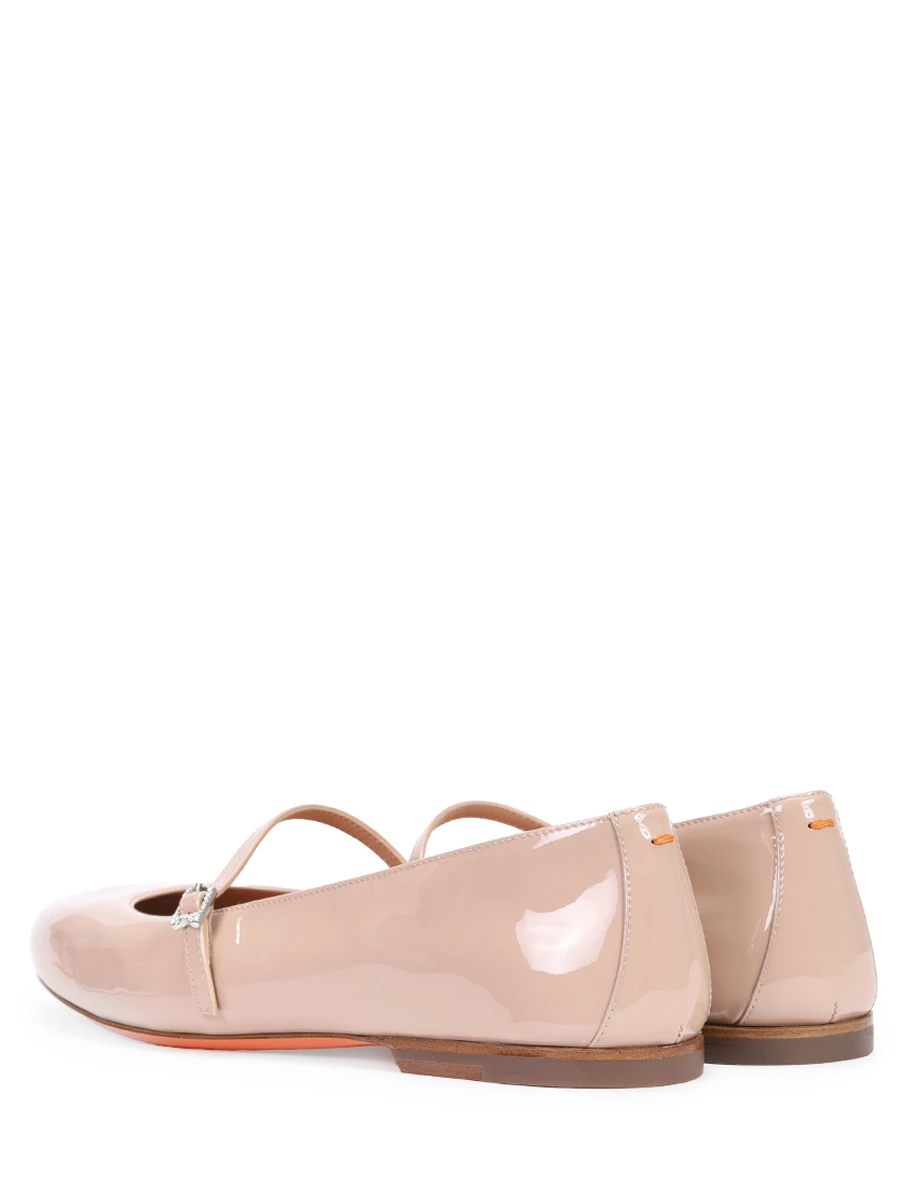 Балетки кожаные SANTONI WAAG71319KI1NVHDP29 Розовый  Фото 4