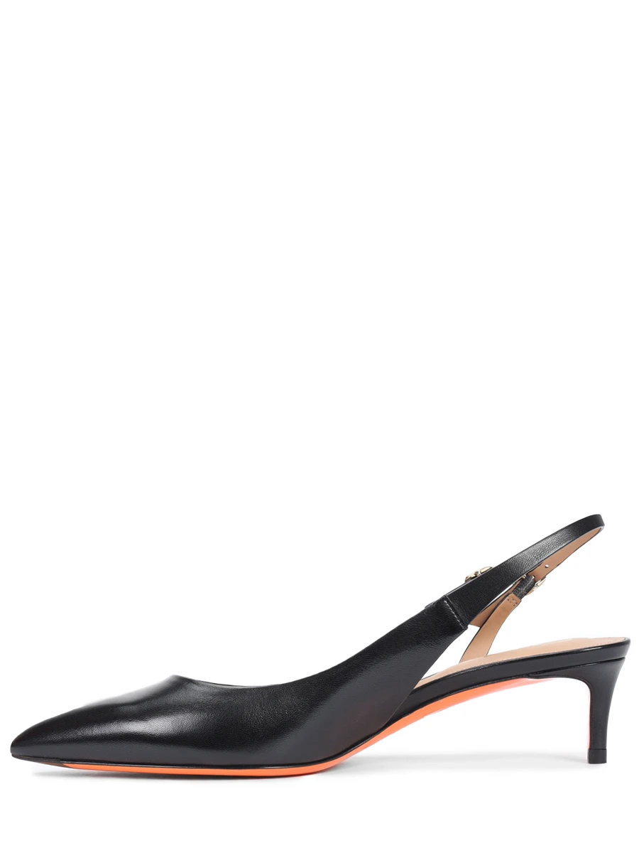 Туфли кожаные SANTONI WDLG71407HA2NSZAN01 Черный  Фото 3