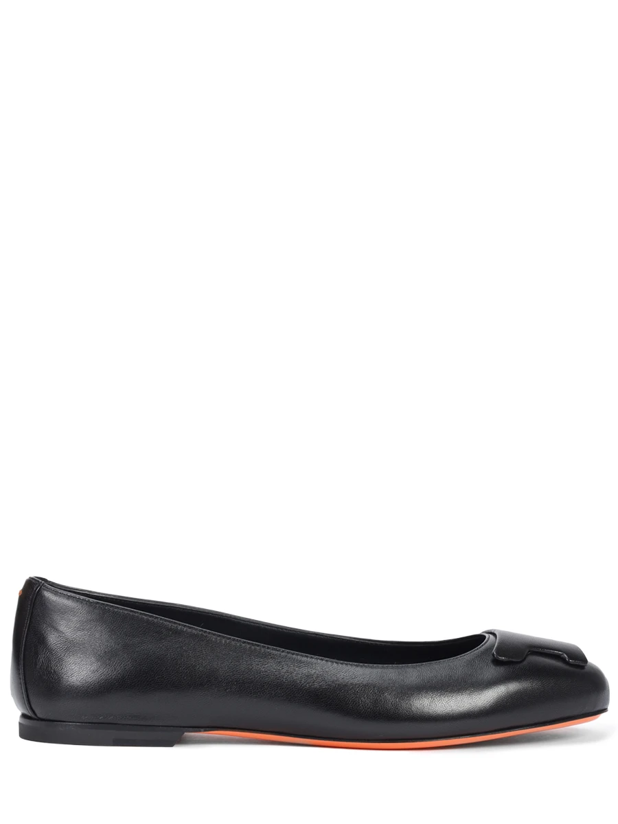 Балетки кожаные SANTONI WAAG71441KA1TSZAN01 Черный 