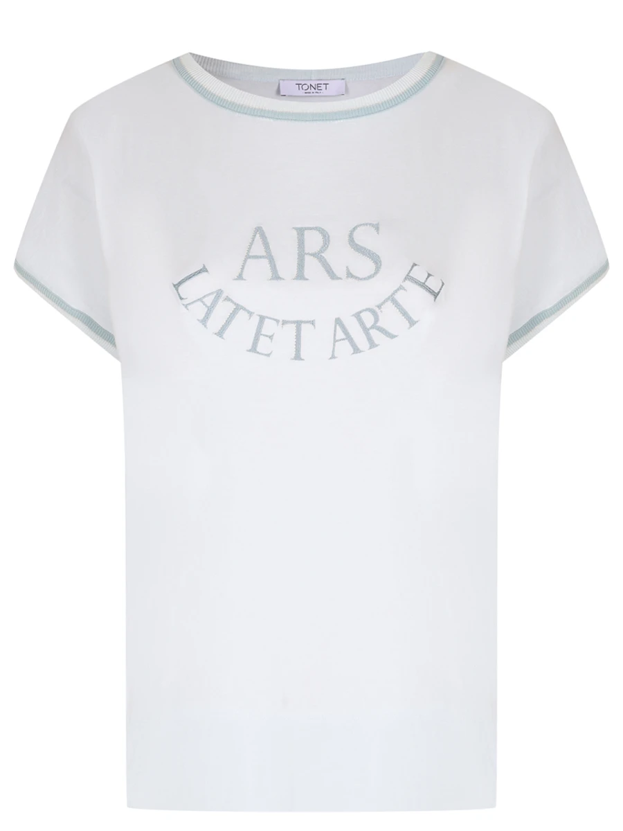 

Футболка хлопковая, Голубой, 1903 0300 Светло-