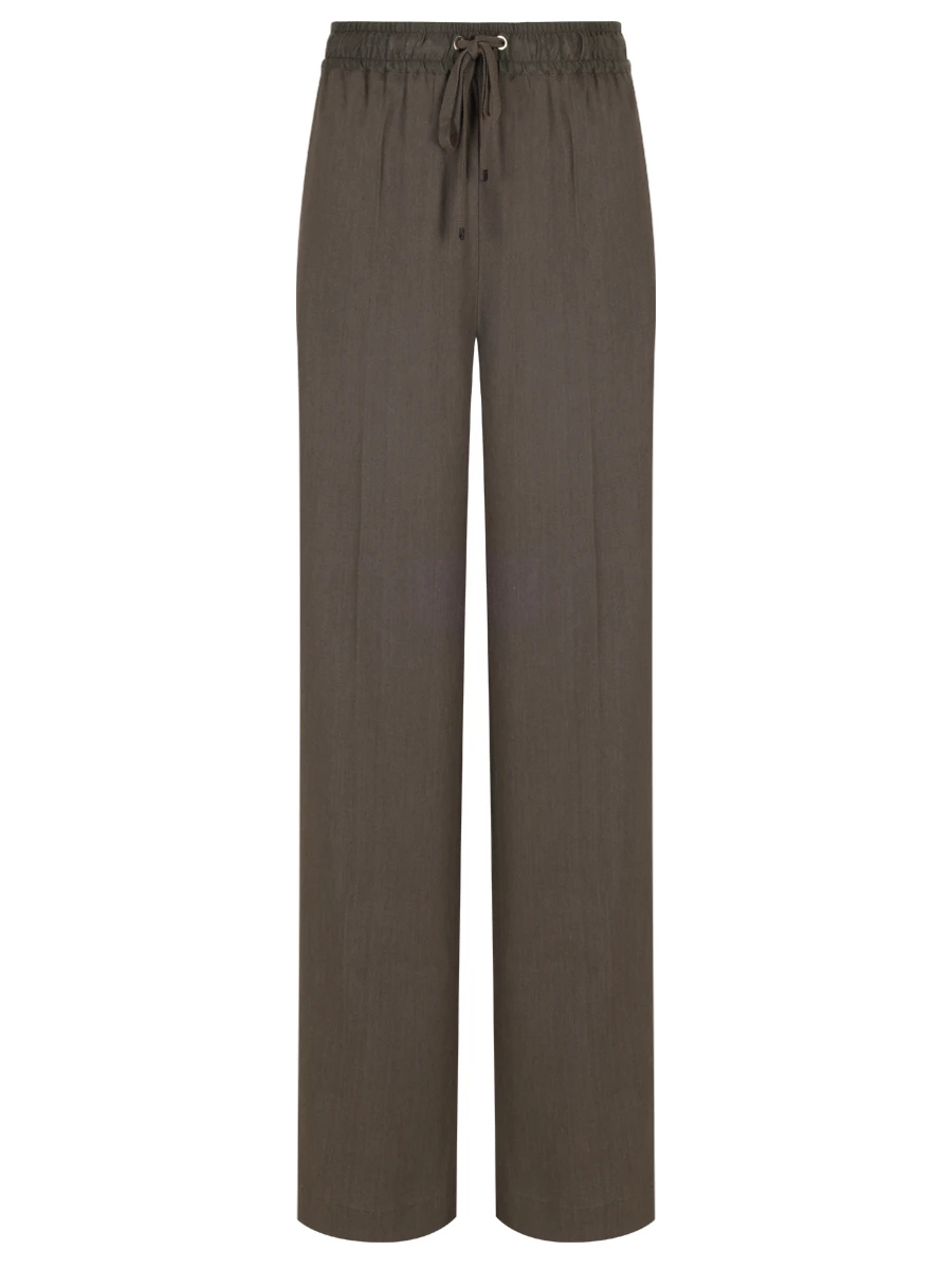 

Брюки изо льна и вискозы, Хаки, E2534PA37B/3347 698