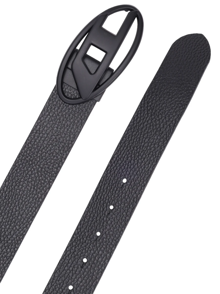 Ремень двусторонний кожаный DIESEL X09812-P4420-H0015 Черный  Фото 3