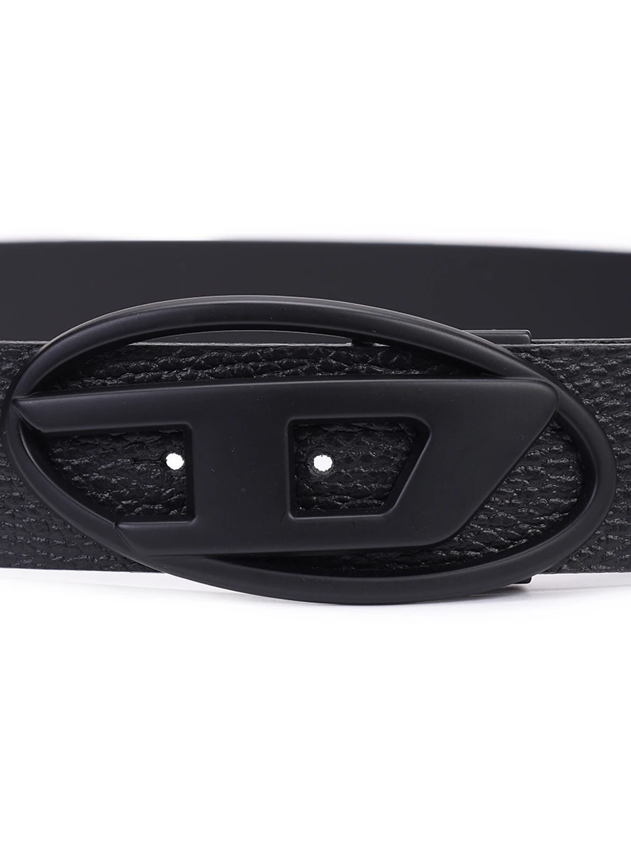 Ремень двусторонний кожаный DIESEL X09812-P4420-H0015 Черный  Фото 5