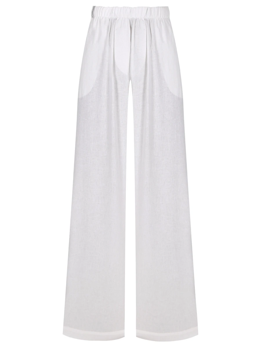 Брюки из вискозы и льна HINNOMINATE HMABW01852 BIANCO Белый 