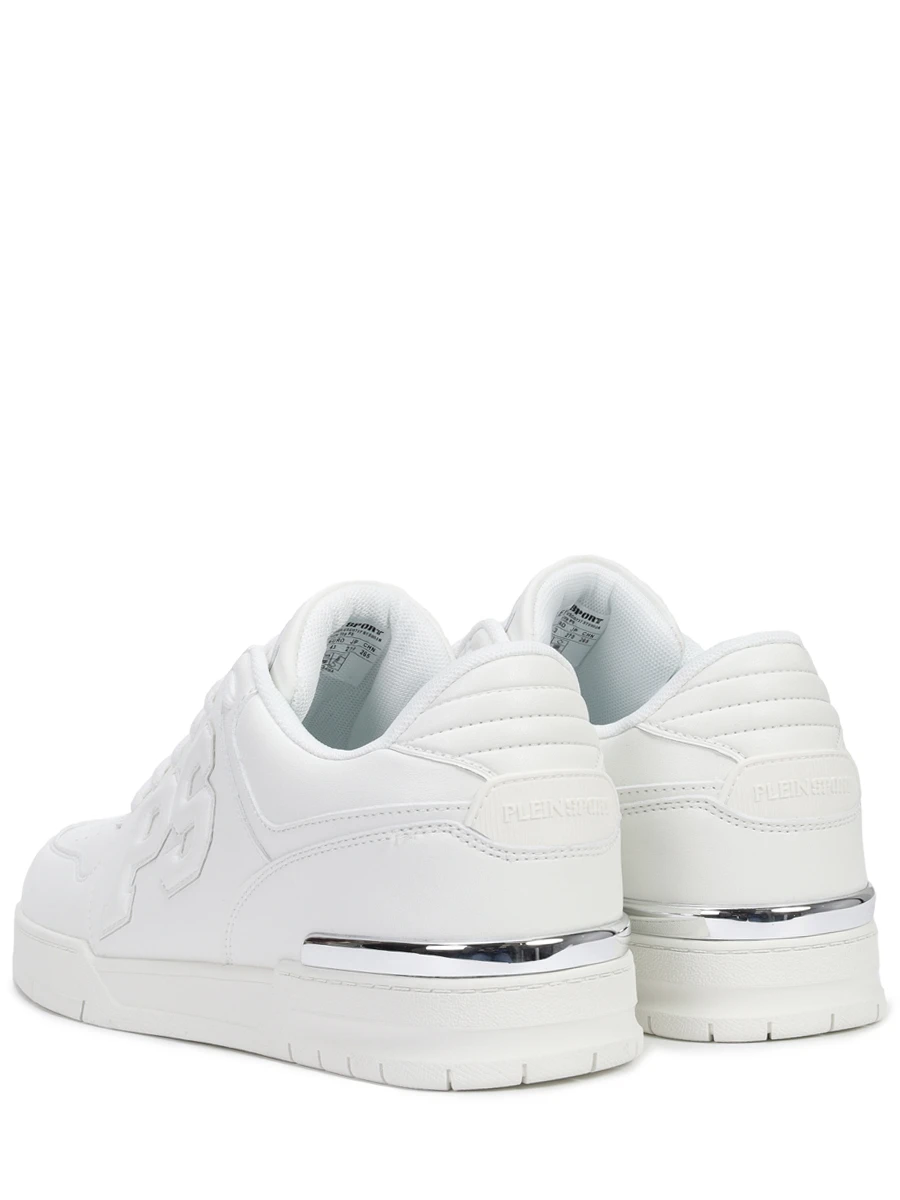 Кеды из экокожи PLEIN SPORT USC0737/01 Белый  Фото 4
