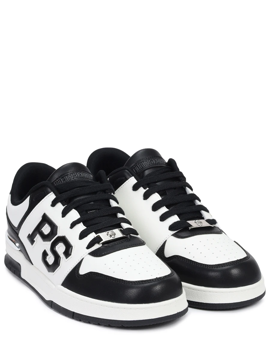 Кеды из экокожи PLEIN SPORT USC0737/02 Черный  Фото 2