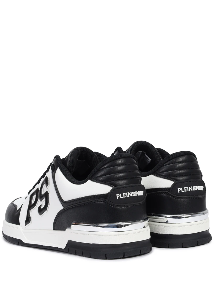 Кеды из экокожи PLEIN SPORT USC0737/02 Черный  Фото 4