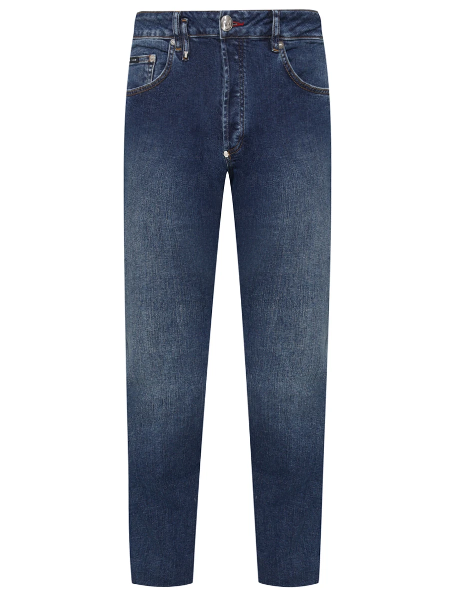 Джинсы Regular Fit хлопковые PHILIPP PLEIN MDT4016/08HS Деним 
