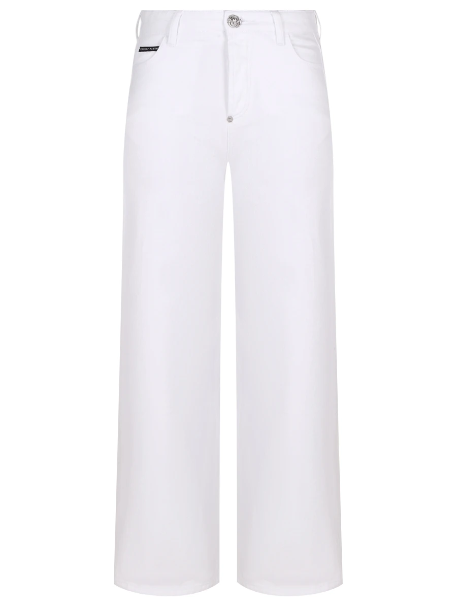 Джинсы хлопковые PHILIPP PLEIN WDT2747/01SO Белый 