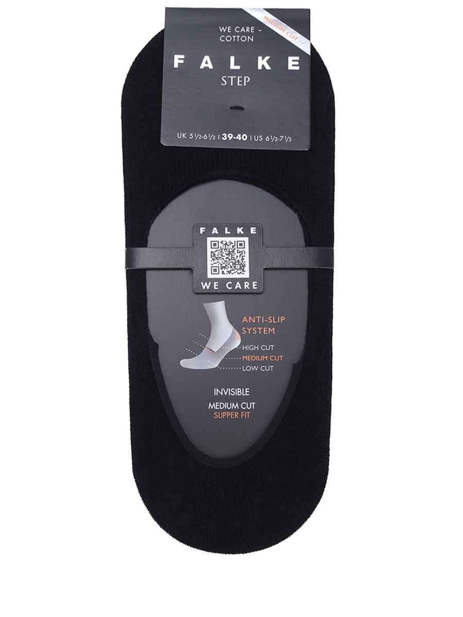 

Следки хлопковые Step, Черный, 12498-3000