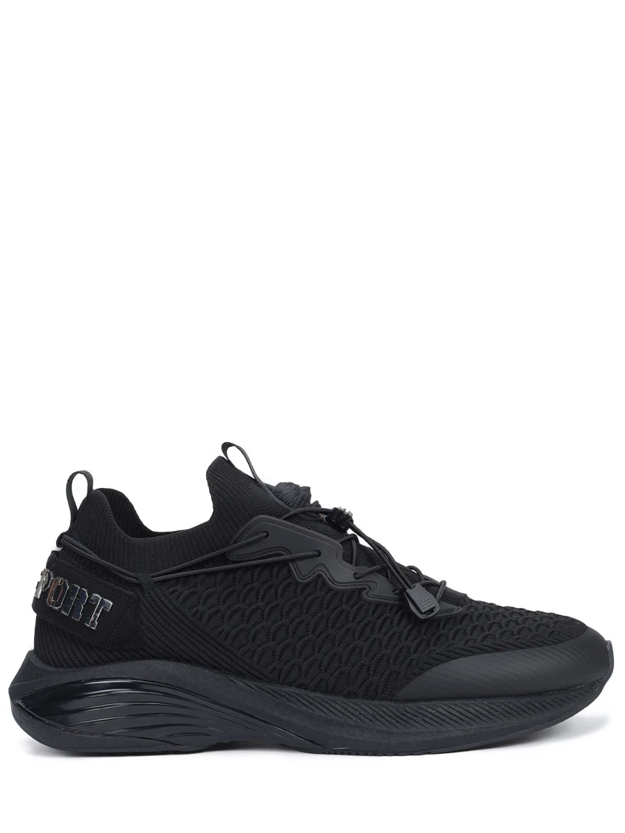 Кроссовки текстильные PLEIN SPORT USC0751/02 Черный Черный 