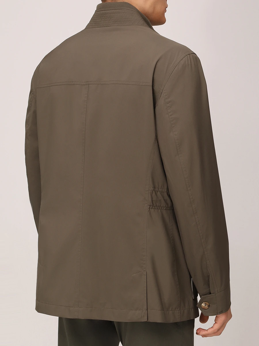 Куртка однотонная HETTABRETZ 251HRT7200 Z0036 1636 Зеленый  Фото 3