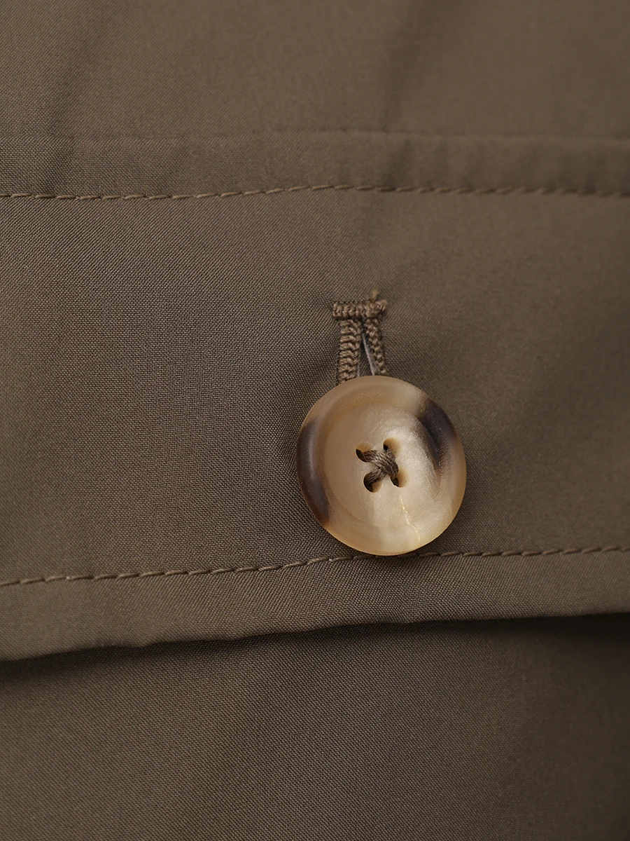 Куртка однотонная HETTABRETZ 251HRT7200 Z0036 1636 Зеленый  Фото 6