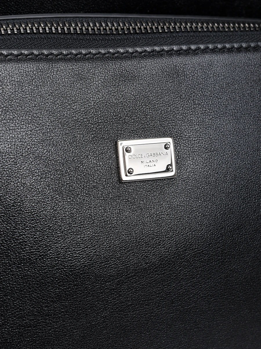 Рюкзак кожаный Roma DOLCE & GABBANA BM2385AV956 80999 Черный  Фото 6