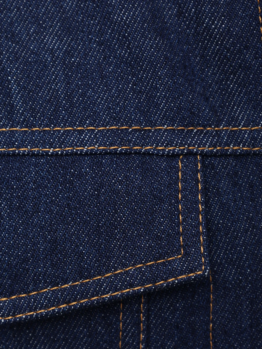 Куртка джинсовая KITON UW2095V0859F01007 Синий  Фото 6