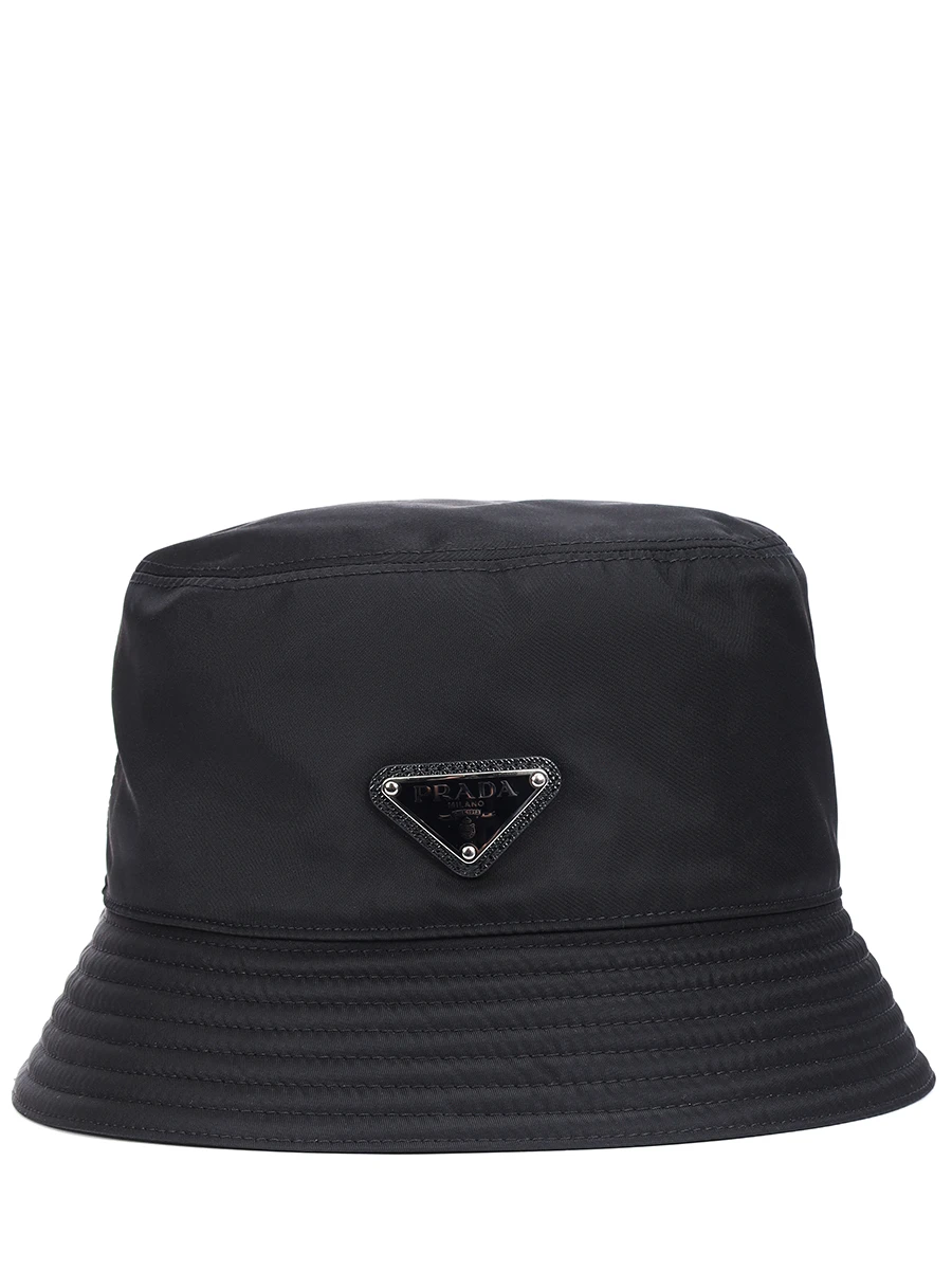 Панама с логотипом PRADA 2HC1372DMI F0002 Черный 