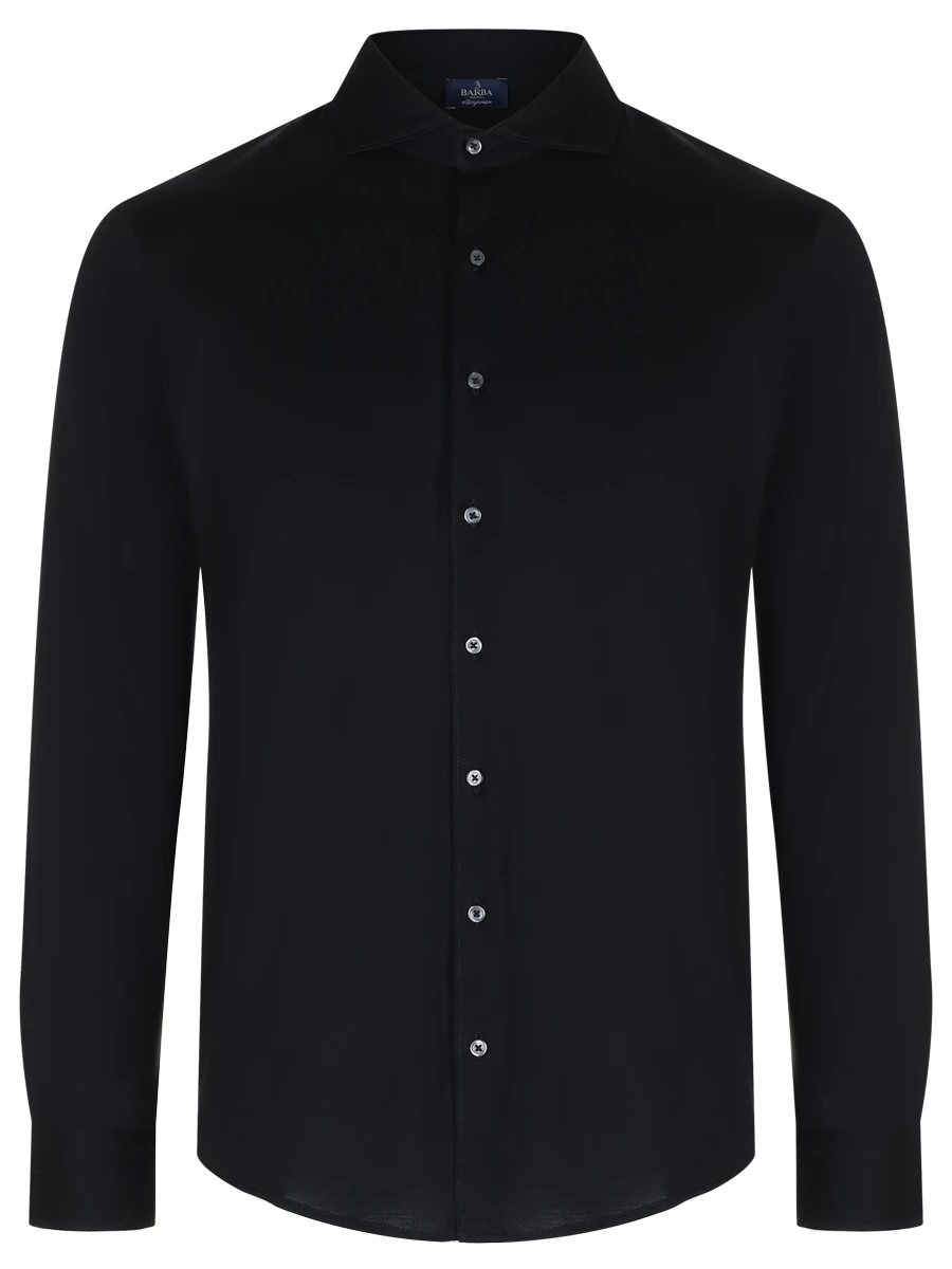 

Рубашка Slim Fit хлопковая, Черный, 74001/60510/0099