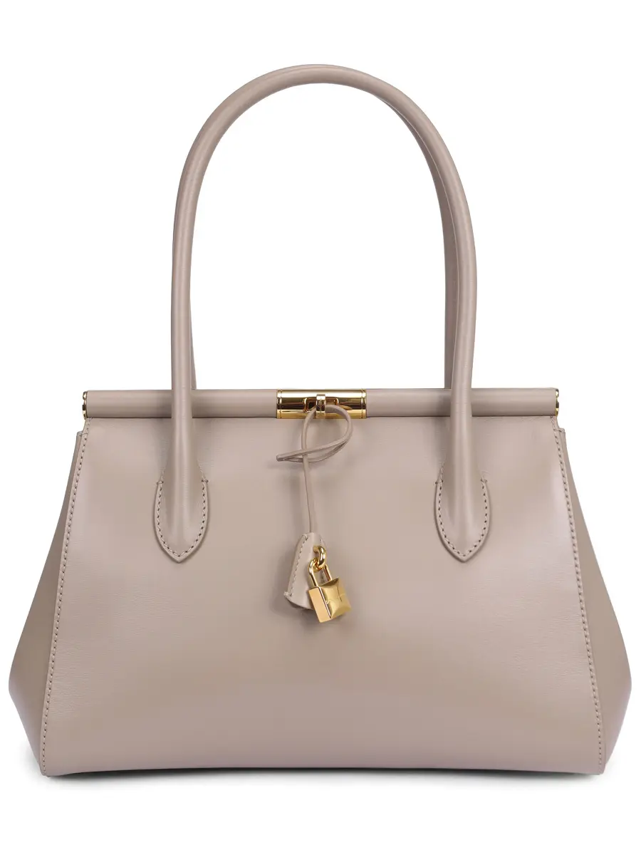 

Сумка кожаная Marlene, Бежевый, BB7734 A3G19 8I399