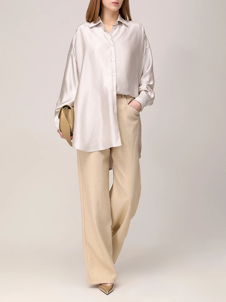 Джинсы хлопковые KITON DJ53102K0929F03006 Золотой  Фото 2