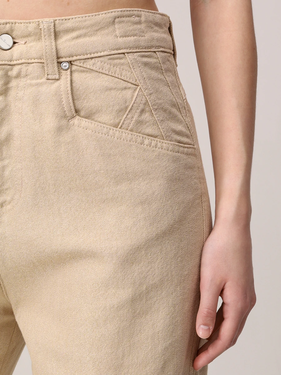 Джинсы хлопковые KITON DJ53102K0929F03006 Золотой  Фото 5