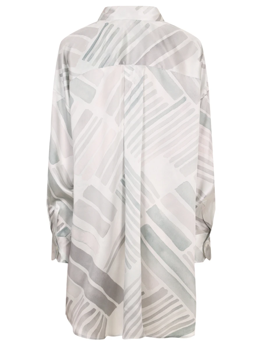 

Блуза шелковая, Принт, D51402K0926E0300P Светло-