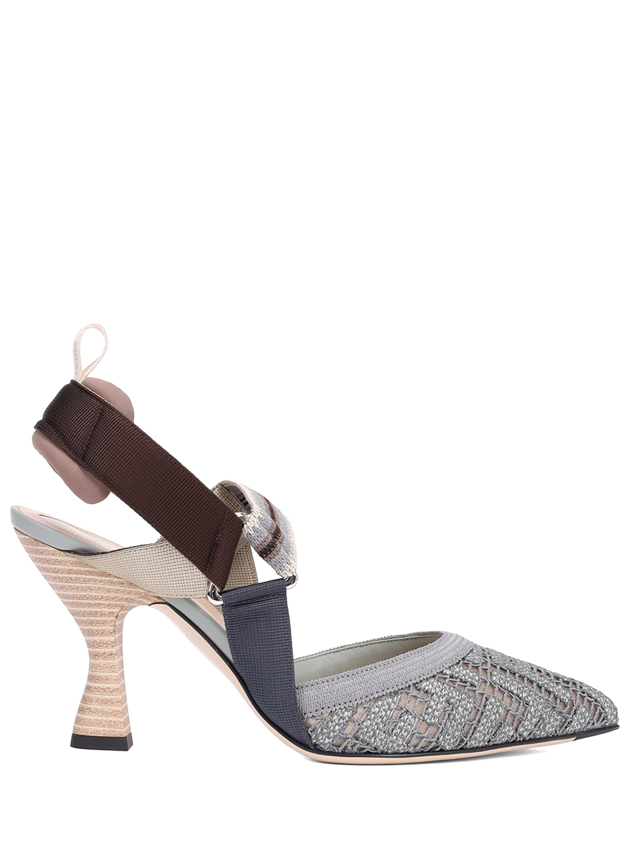 Туфли текстильные Colibri FENDI