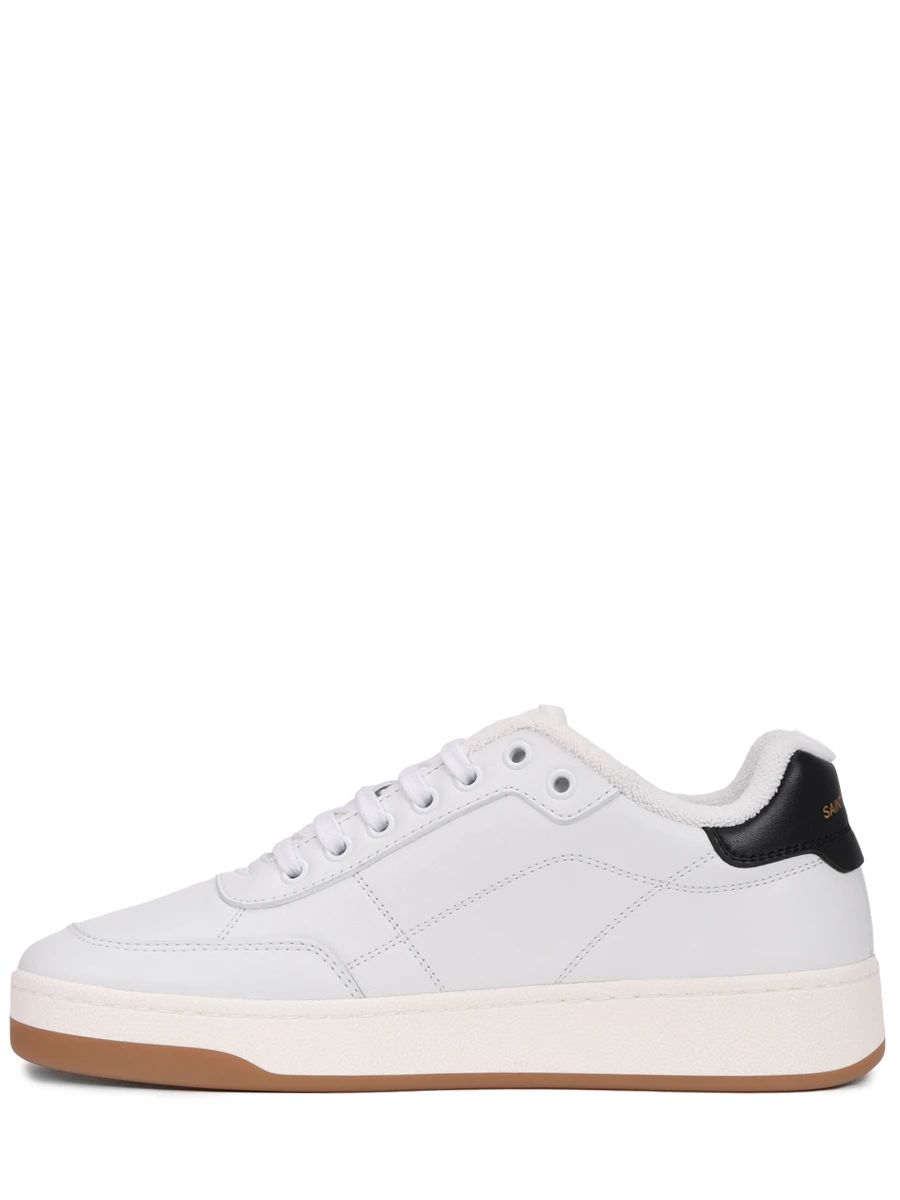 Кеды кожаные SAINT LAURENT 819478-00NI0-9061 Белый  Фото 4